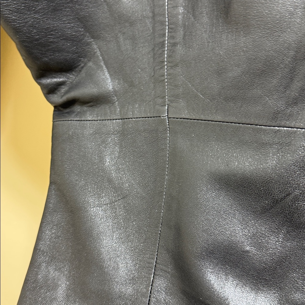 Black  Leather Pants by Ellen Tracy - Picture 12 of 12